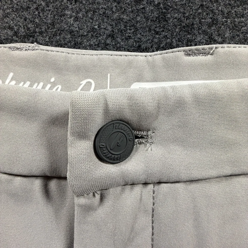 Johnnie-O Prep-Formance Mens Gray Golf Shorts Size 35 Performance‎ Activewear
